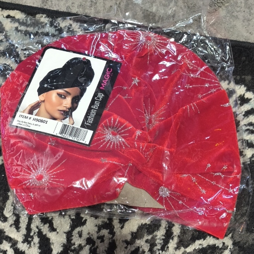 Magic Red Fashion Turban